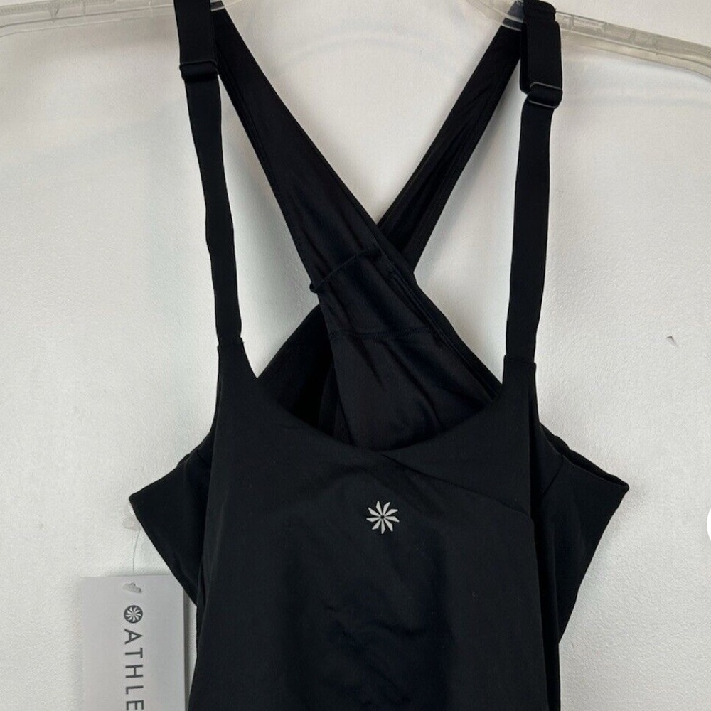 Athleta Crossed Tankini Swim Top, Small - Picture 4 of 6